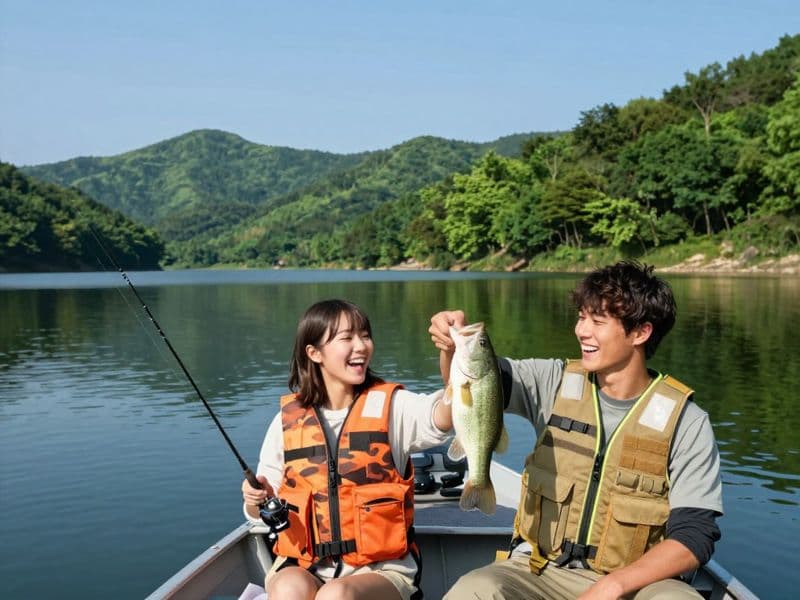 バス釣りのイメージ
