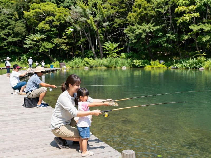 管理釣り場のイメージ
