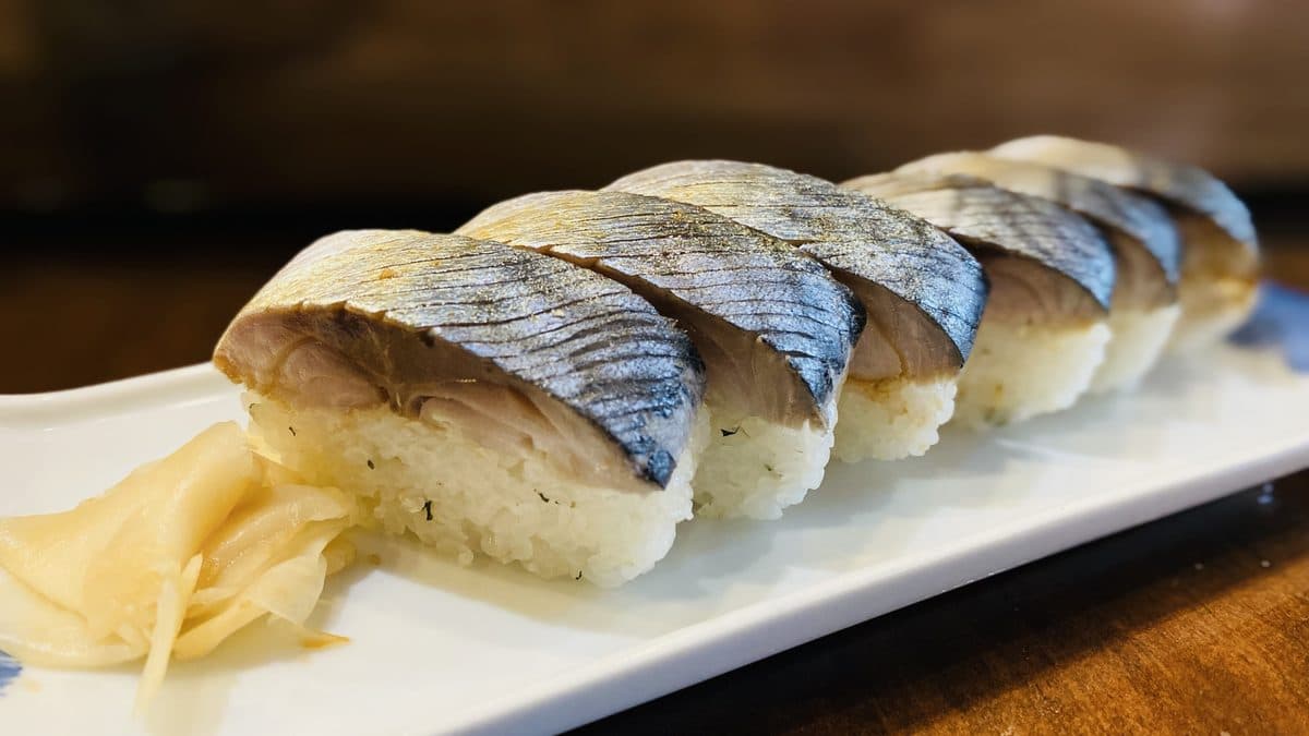 サバの棒寿司