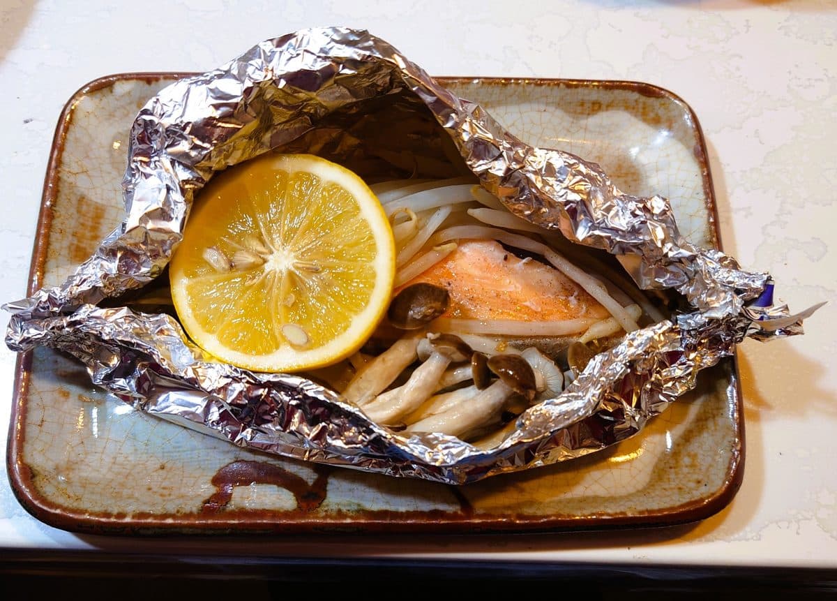 魚のホイル焼き