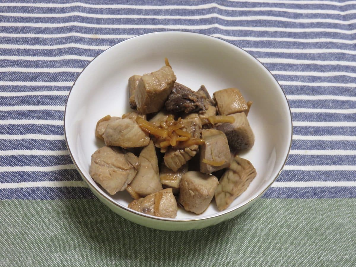 カツオの角煮