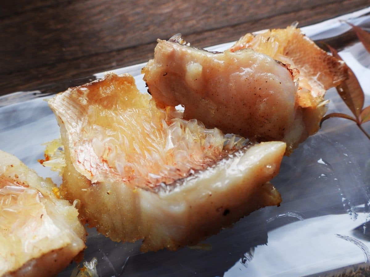 アマダイの松笠焼き
