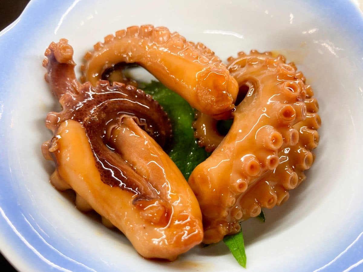 タコのやわらか煮(桜煮)