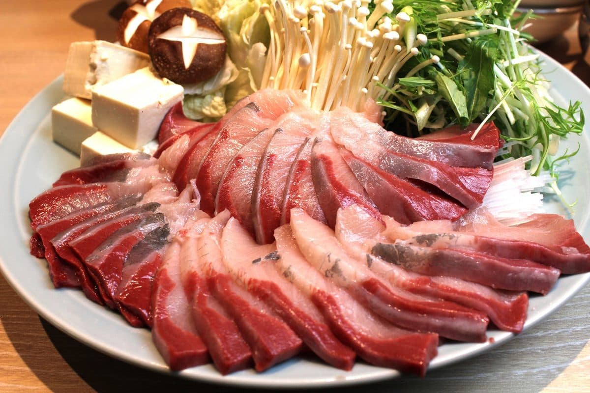 魚のしゃぶしゃぶ(ブリしゃぶ)