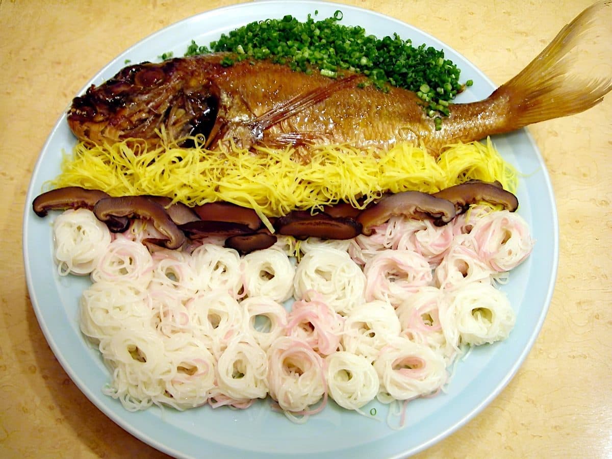 鯛そうめん(鯛めん)