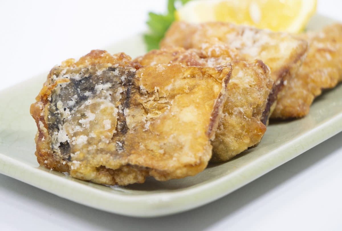 魚の竜田揚げ